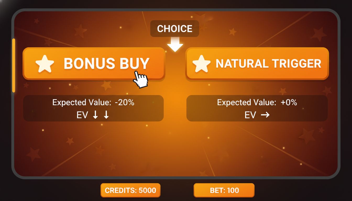 Comparison between paying for a bonus vs waiting for natural triggers